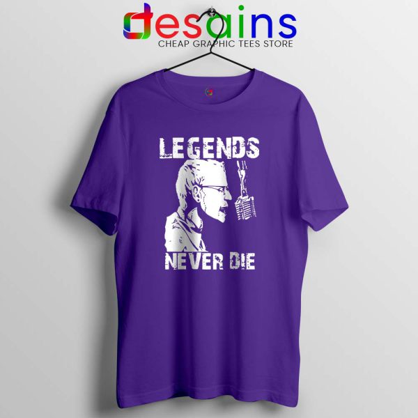 Chester Bennington Legends Never Die Violet Tshirt Linkin Park Tees