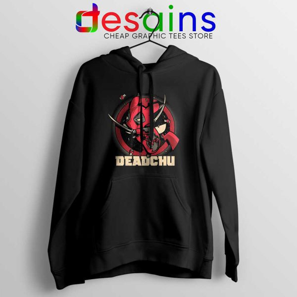 Deadchu Deadpool Pikachu Hoodie Pokemon Deadpool Hoodies S-2XL