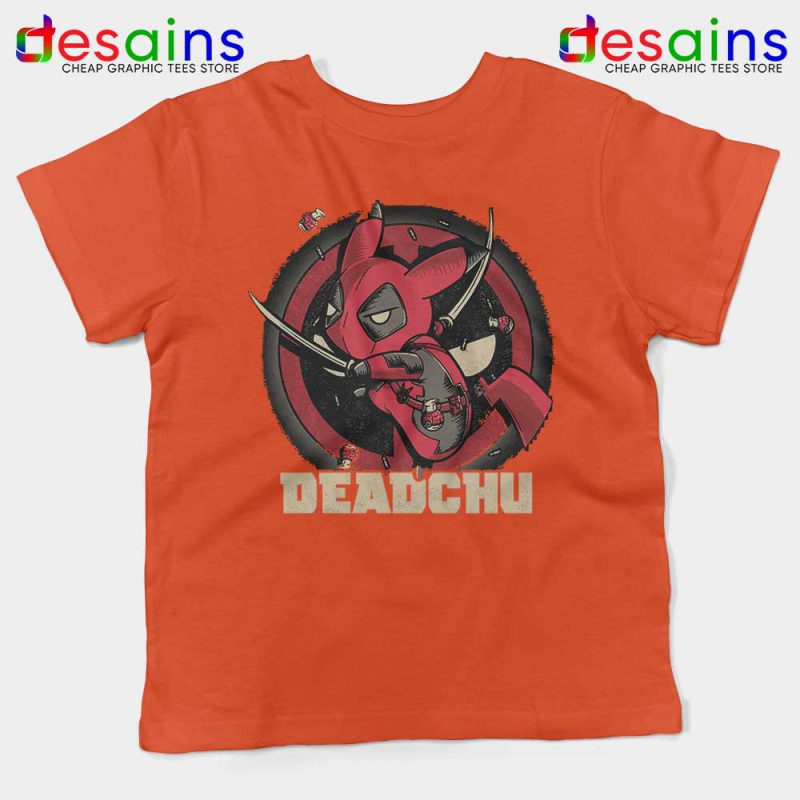 Deadchu Deadpool Pikachu Kids Tshirt Funny Pokemon Youth Tee Shirts