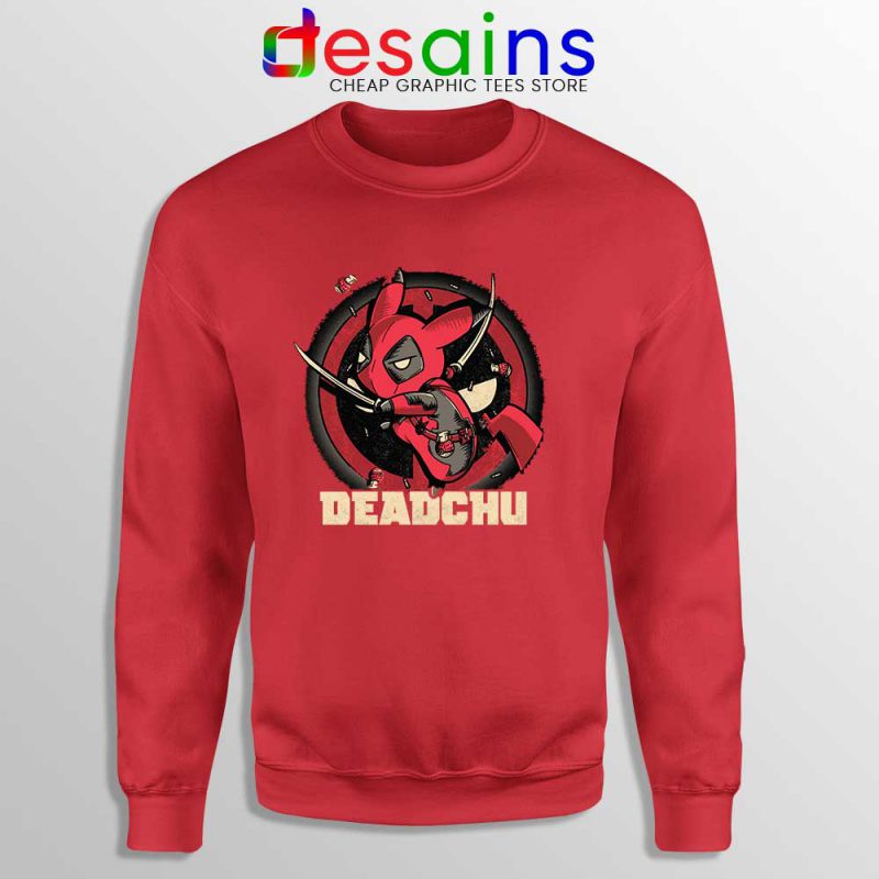 Deadchu Deadpool Pikachu Sweatshirt Pokemon Deadpool Sweater