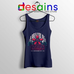 Demogorgon Got You Navy Tank Top Stranger Things Monster Tops S-3XL