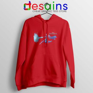 Elsa Frozen 2 Attack Red Hoodie Disney Frozen Hoodies S-2XL