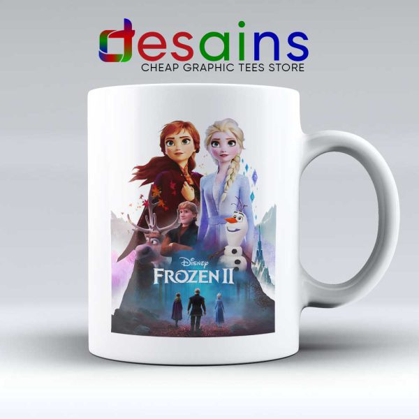 Frozen 2 Poster Art Mug Custom Disney Frozen Film Coffee Mugs