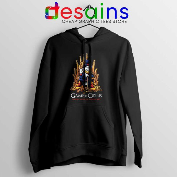 Game of Coins DuckTales Hoodie Game Of Thrones DuckTales S-2XL