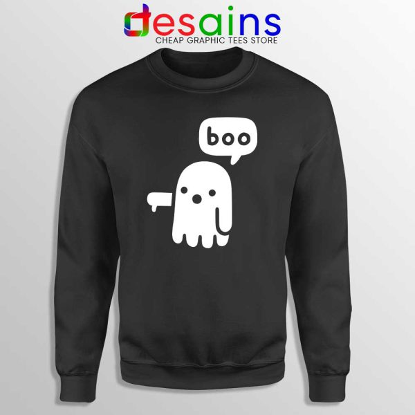 Ghost Boo Sweatshirt Ghost Of Disapproval Sweater Halloween S-3XL