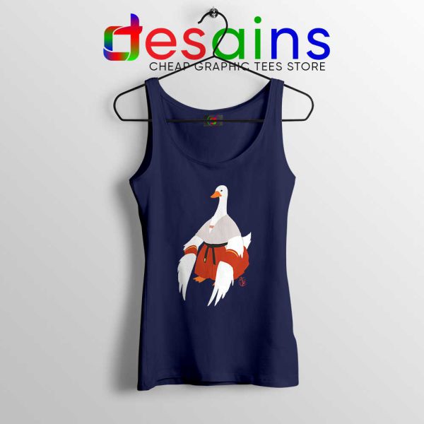 Goose Howard Navy Tank Top Game Geese Howard Tank Tops S-3XL