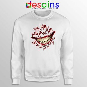 HAHAHA Joker Smile Sweatshirt Joker 2019 Film Sweater S-2XL