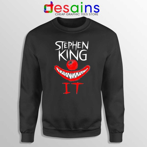 IT Chapter Two Stephen King Black Sweatshirt IT Film Sweater