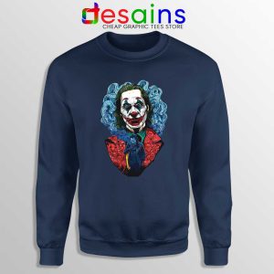 JOKER Joaquin Phoenix Navy Sweatshirt Joker 2019 film Sweater S-3XL
