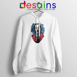 JOKER Joaquin Phoenix White Hoodie Joker 2019 film Hoodies S-2XL