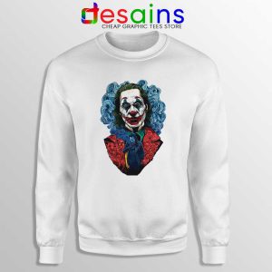 JOKER Joaquin Phoenix White Sweatshirt Joker 2019 film Sweater S-3XL