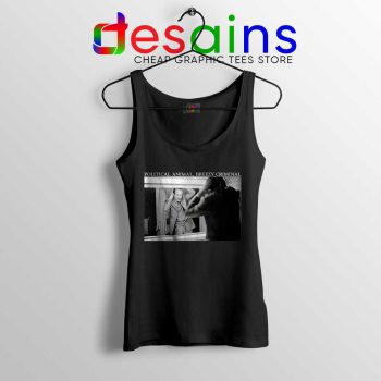 Jacques Chirac Political Animal Black Tank Top Breezy Criminal Tops S-3XL
