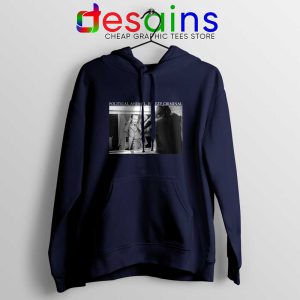 Jacques Chirac Political Animal Navy Hoodie Breezy Criminal Hoodies