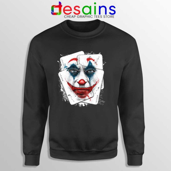 Joker Card Arthur Fleck Sweatshirt Joker 2019 Film Sweater S-3XL