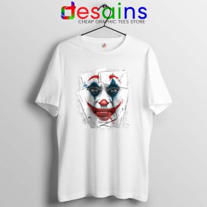 Joker Card Arthur Fleck White Tshirt Joker 2019 Film Tee Shirts