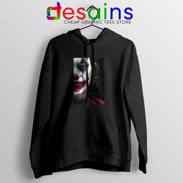 Joker Face Poster Black Hoodie Film Joker 2019 Hoodies GILDAN S-2XL