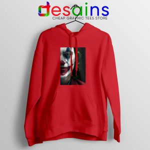 Joker Face Poster Red Hoodie Film Joker 2019 Hoodies GILDAN S-2XL