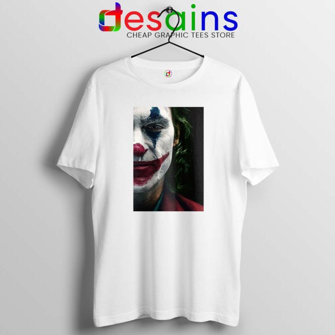 Joker Face Poster Tshirt Film Joker 2019 Tee Shirts GILDAN S-3XL