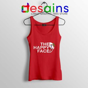 Joker The Happy Face Red Tank Top Joker 2019 Film Tops S-3XL