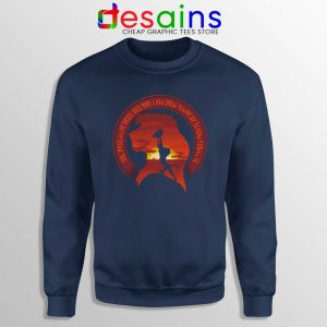 Learn From It The Lion King Navy Sweatshirt Quotes Disney Sweater S-3XL