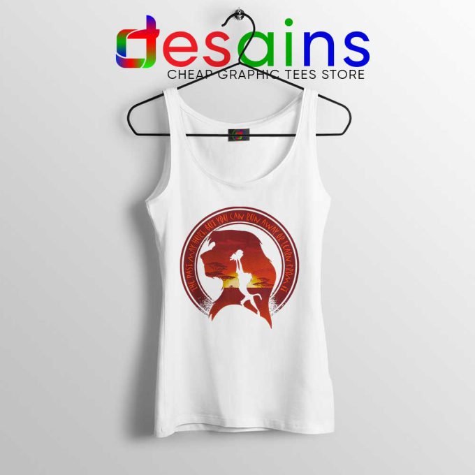 Learn From It The Lion King White Tank Top Quotes Disney Tops S-3XL