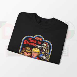 Lets Talk to Ghosts Folded Sweatshirt - Podcast Merch