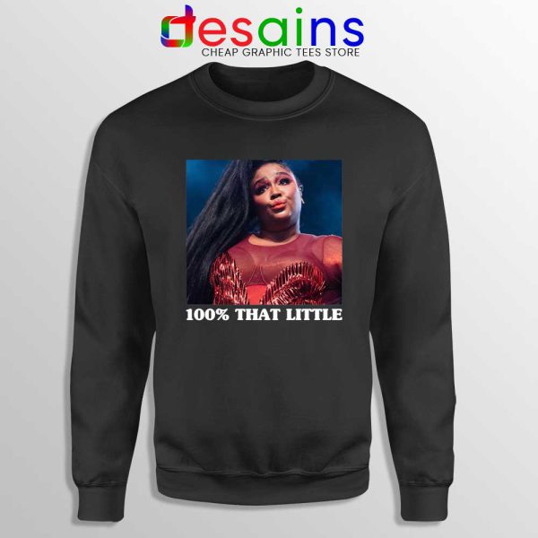 Lizzo That Little Black Sweatshirt Lizzo American Singer Sweater S-3XL