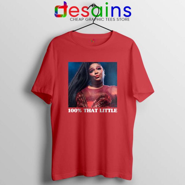 Lizzo That Little Red Tshirt Lizzo American singer Tee Shirts S-3XL