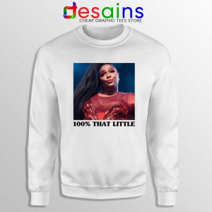 Lizzo That Little Sweatshirt Lizzo American Singer Sweater S-3XL