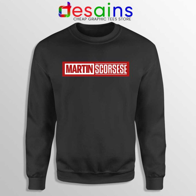 Martin Scorsese Marvel Black Sweatshirt Filmmaker Sweater S-3XL