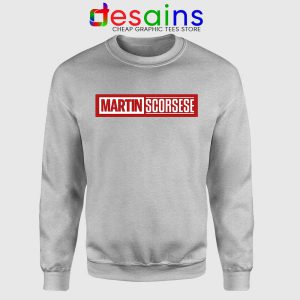 Martin Scorsese Marvel Sport Grey Sweatshirt Filmmaker Sweater S-3XL