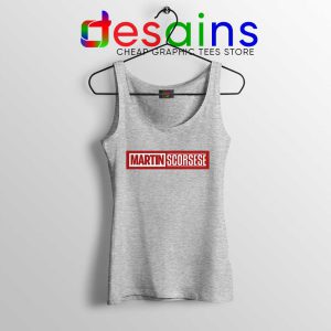 Martin Scorsese Marvel Sport Grey Tank Top Filmmaker Tank Tops S-3XL