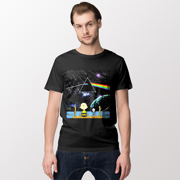 snoopy pink floyd t shirt