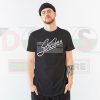 Model wearing Classic The Strokes Graphic T-Shirt inspired by The Last Night song.
