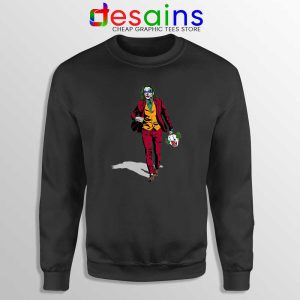 Mr Fleck Joker Black Sweatshirt Joker 2019 Film Sweater GILDAN