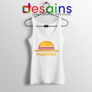 Mugiwara One Piece White Tank Top Monkey D Luffy Tank Tops S-3XL