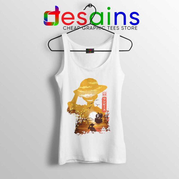 One Piece Manga Luffy Tank Top Posters One Piece Tank Tops S-3XL