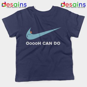 Oooh Can Do it Mr Meeseeks Navy Kids Tshirt Rick and Morty Youth Tees
