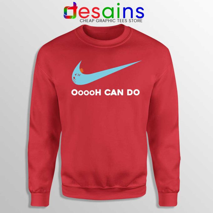 Oooh Can Do it Mr Meeseeks Red Sweatshirt Rick and Morty Sweater