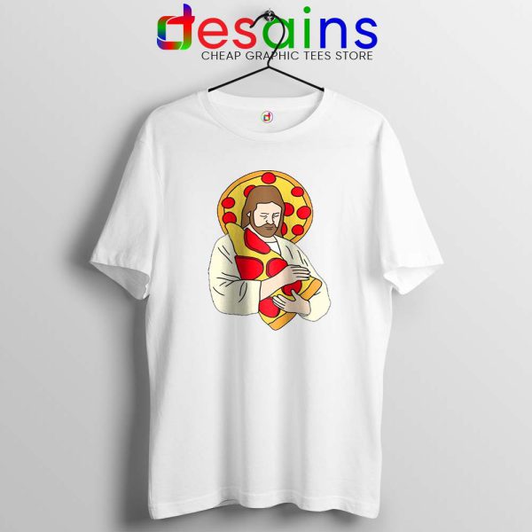 Pizza Jesus Tshirt Christmas Day Pizza Tee Shirts GILDAN S-3XL