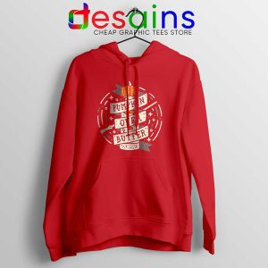 Pumpkin Over Butter Red Hoodie Pumpkin Halloween Hoodies S-2XL