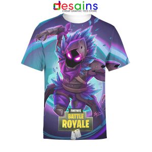 Raven Fortnite Game Tshirt Full Print Designs Tee Shirts S-3XL