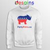 Rhino Party Logo Sweatshirt Rhinoceros Party Sweater S-3XL