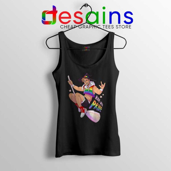 Ride with Pride Gay Tank Top LGBT Pride Tank Tops S-3XL