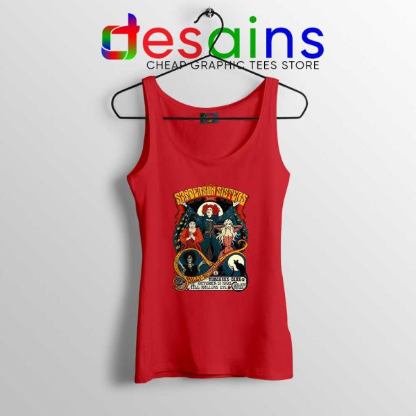 Sanderson Sisters Red Tank Top Hocus Pocus Tank Tops Prints S-3XL