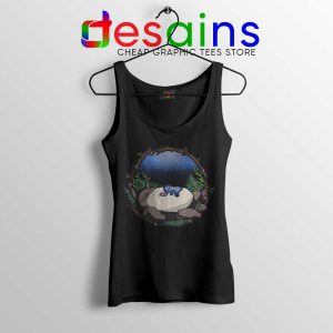 Sleep My Neighbor Totoro Black Tank Top Studio Ghibli Tank Tops S-3XL