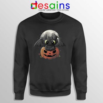 Spooky Toothless Dragon Sweatshirt Funny Toothless Sweater S-3XL