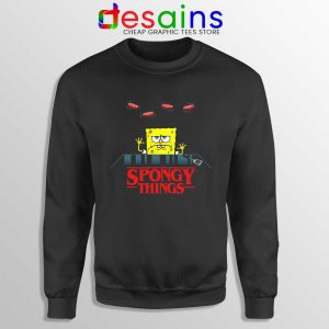 Stranger Things SpongeBob Sweatshirt Spongy Things Sweater S-3XL