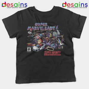 Superhero Characters Marvel Kids Tshirt Avengers Youth Tee Shirts S-XL