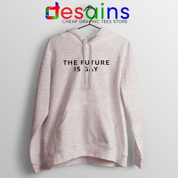 The Future Is Gay Sport Grey Hoodie LGBT Pride Hoodies